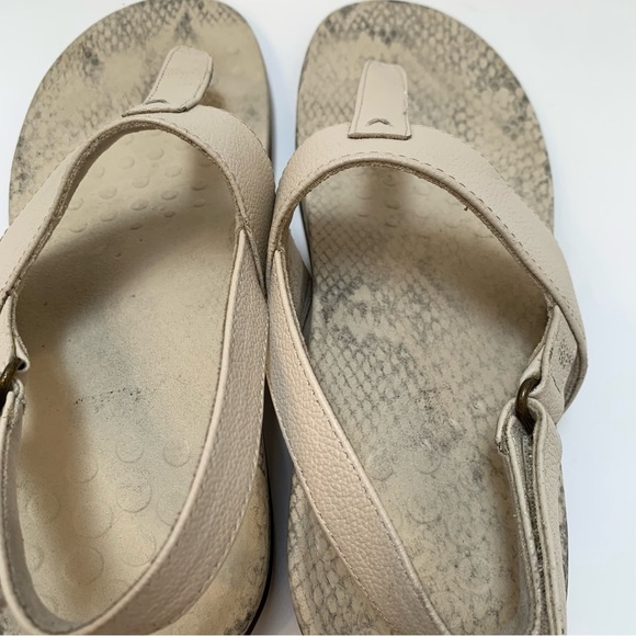 Vionic Tala Light Beige Slingback Thong Sandal. Size 8.5 - Picture 12 of 12